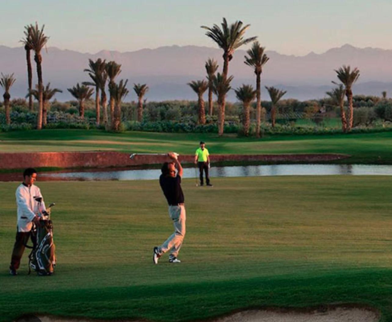 Mini-Villa Situee Dans Une Residence Prestigia A Marrakech, Avec Une Vue Sur La Piscine Et Le Golf Une Securite 24H Sur 24 Et Une Proximite Ideale De L Aeroport 5 Minutes C Est Une Offre Parfaite Pour Des Vacances Marrakesch Exterior foto